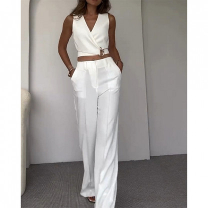 Elegantný biely top
