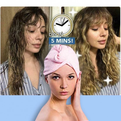 Uterák na rýchle sušenie vlasov