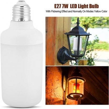 LED žiarovka s efektom plameňa